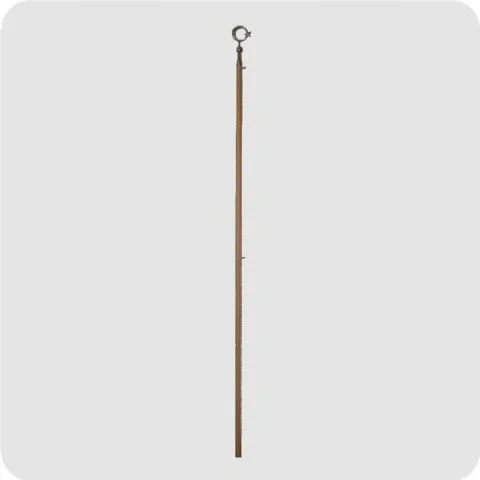 Kale Ahşap Tören Direği 2.53 Cm