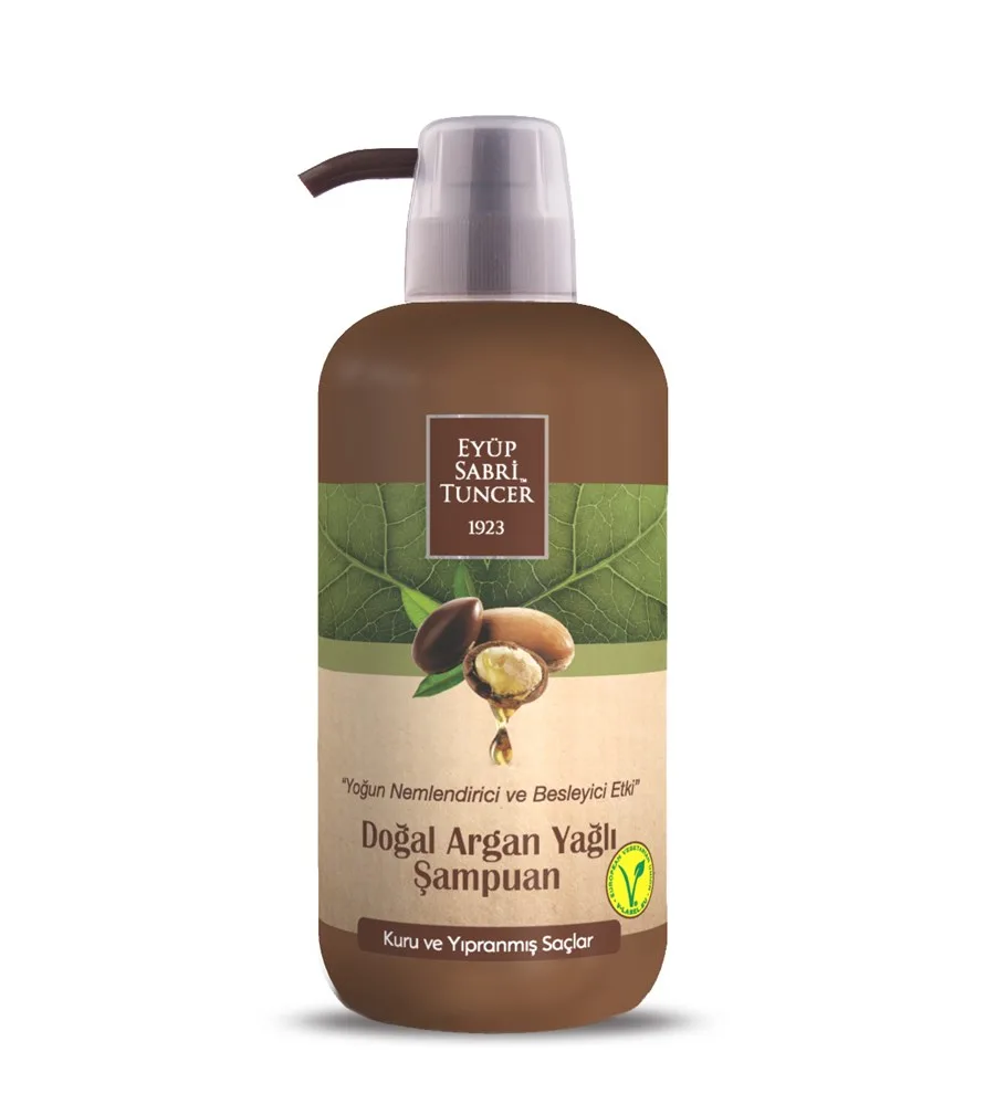 Eyüp Sabri Tuncer 600 Ml Şampuan Doğal Argan Yağlı