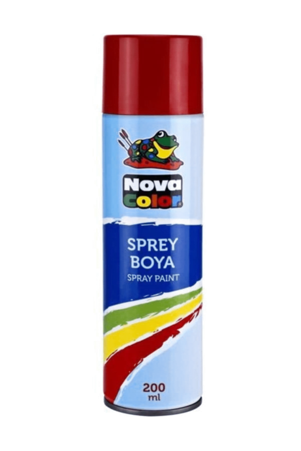 Nova Color 200 Ml Sprey Boya Kırmızı Nc-801