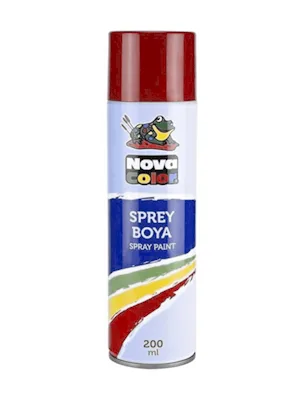 Nova Color 200 Ml Sprey Boya Kırmızı Nc-801