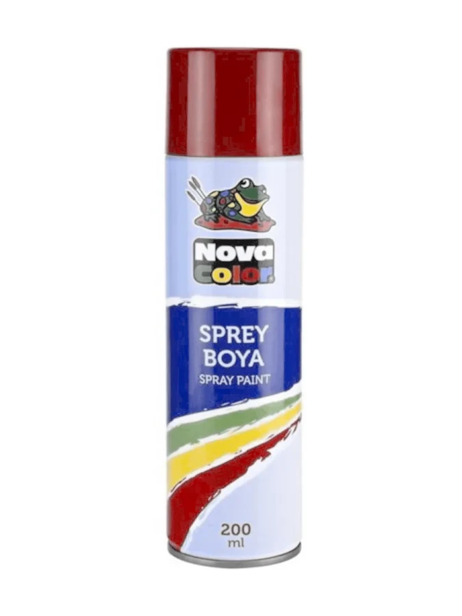 Nova Color 200 Ml Sprey Boya Kırmızı Nc-801