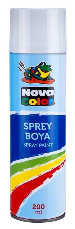 Nova Color 200 Ml Sprey Boya Beyaz Nc-804
