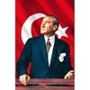 Kale 100x150 Atatürk Posteri Raşel