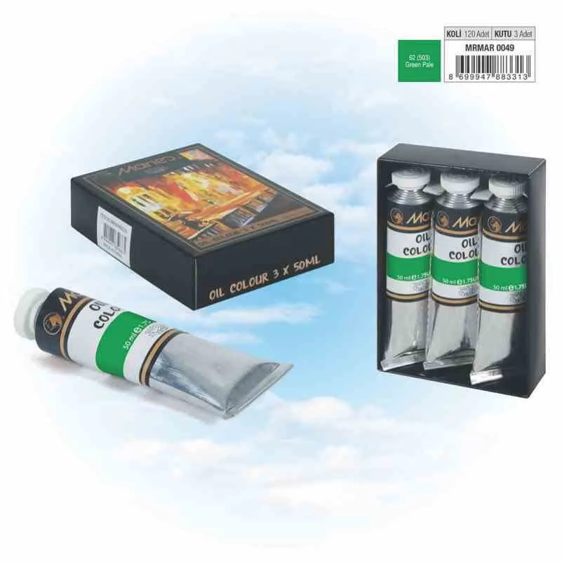 Maries 50 Ml Yağlı Boya Green Pale 503