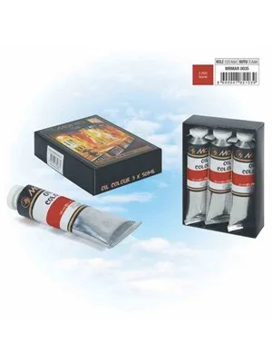 Maries 50 Ml Yağlı Boya Scarlet 302