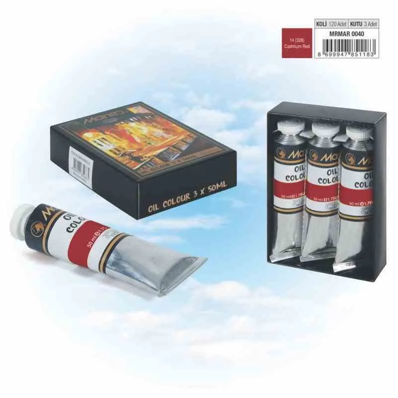 Maries 50 Ml Yağlı Boya Cadmıum Red 328