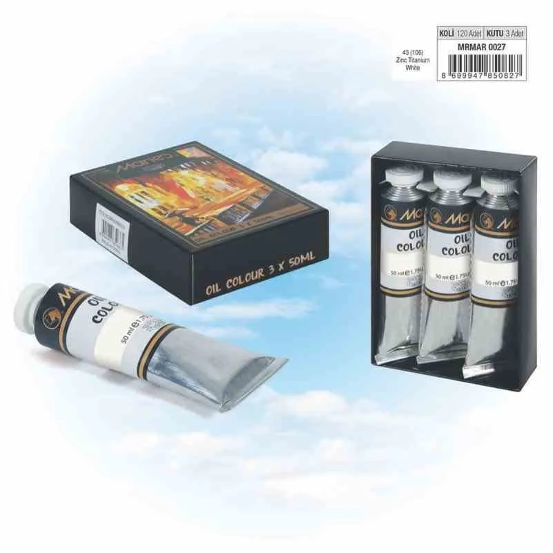 Maries 50 Ml Yağlı Boya Zınc Tıtanıum Whıte 106