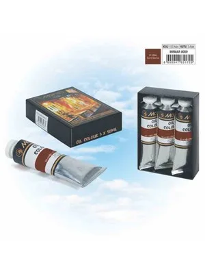 Maries 50 Ml Yağlı Boya Burnt Sıenna 684