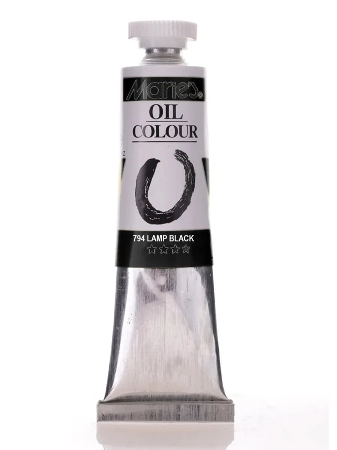 Maries 170 Ml Yağlı Boya Lamp Black 794