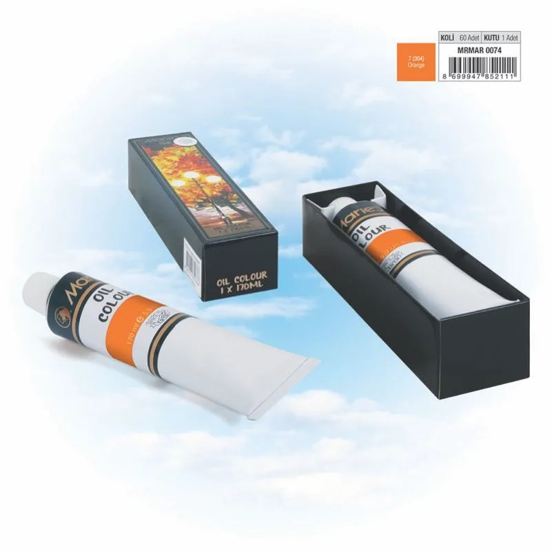 Maries 170 Ml Yağlı Boya Orange 304