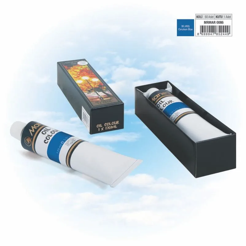 Maries 170 Ml Yağlı Boya Cerulean Blue 455