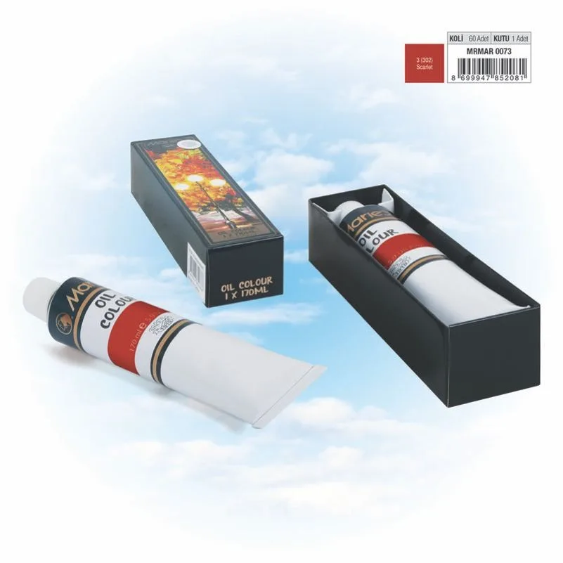 Maries 170 Ml Yağlı Boya Scarlet 302
