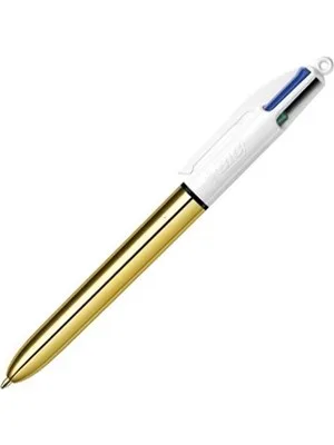 Bic 4 Colours Shine Tükenmez Kalem Silver 982873