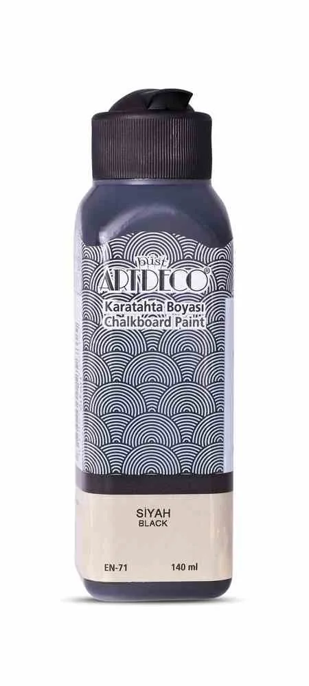 Artdeco 140 Ml Okul Tahta Boyası Siyah 74r-3618