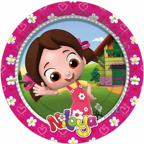 Nedi 23 Cm Karton Tabak Lisanslı 8 Li Niloya 53843