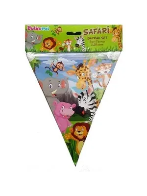 Nedi Lisanslı Üçgen Flama Safari 53874