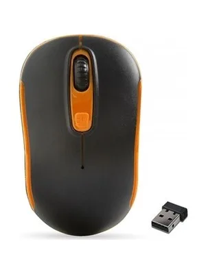 Everest Sm-804 Usb Kablosuz Mouse Siyah\turuncu
