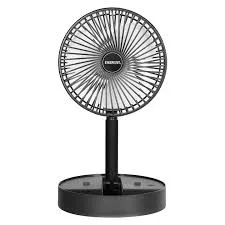 Everest Efn-605 Masaüstü Vantilatör Usb Şarj Edilebilir Siyah Fan
