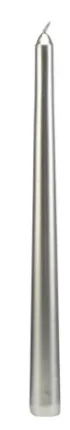 Nedi 25 Cm Şamdan Mumu Sedef Sılver Pl-js1045s