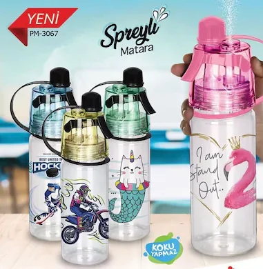 Mikro Pk-3067 500 Ml Püskürtmeli Matara