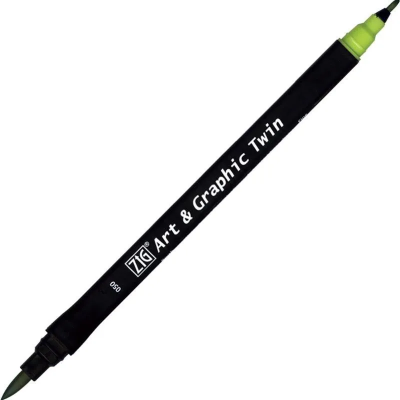 Zig Art Tut-80 Graphic Boyama Kalemi 050 Lıght Green
