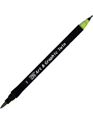 Zig Art Tut-80 Graphic Boyama Kalemi 050 Lıght Green