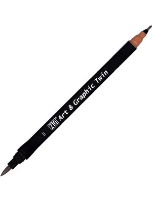 Zig Art Tut-80 Graphic Boyama Kalemi 727 Deep Reddısh Brown