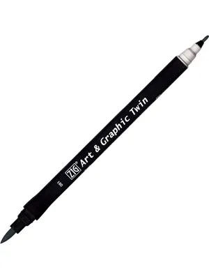 Zig Art Tut-80 Graphic Boyama Kalemi 081 Dawn Gray