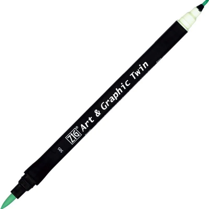 Zig Art Tut-80 Graphic Boyama Kalemi 505 Green Shadow