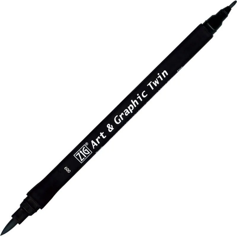 Zig Art Tut-80 Graphic Boyama Kalemi 009 Black