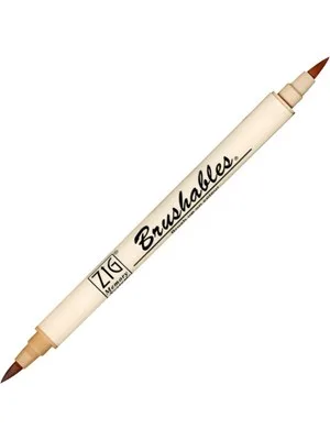 Zig Ms-7700 Brushables Çift Uçlu Grafik (boyama)kalemi 064 Fawn