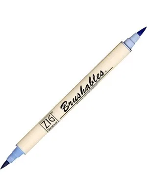 Zig Ms-7700 Brushables Çift Uçlu Grafik (boyama)kalemi 301 Splash