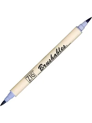 Zig Ms-7700 Brushables Çift Uçlu Grafik (boyama)kalemi 807 Lunar Lavender
