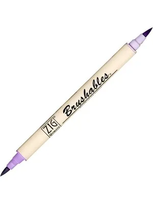 Zig Ms-7700 Brushables Çift Uçlu Grafik (boyama)kalemi 081 Hyacınth