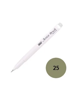Marvy 1100 Su Bazlı Fırça Uçlu Marker Kalem 041 Blue Grey