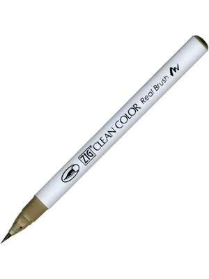Zig 6000at Clean Color Real Brush Callıgraphy Kalemi 096 Mıd Gray