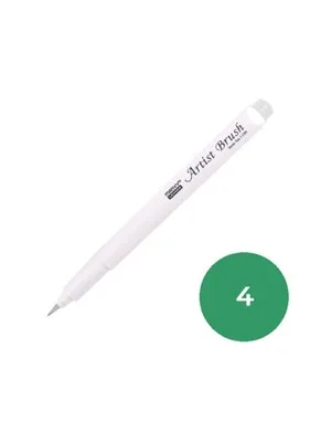 Marvy 1100 Su Bazlı Fırça Uçlu Marker Kalem 015 Olıve Green