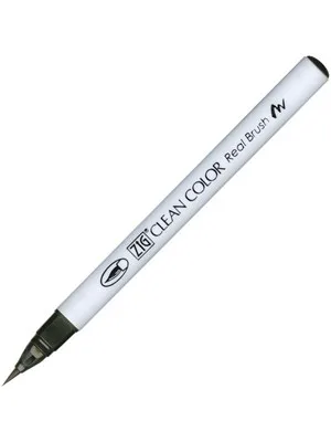 Zig 6000at Clean Color Real Brush Callıgraphy Kalemi 095 Dark Gray
