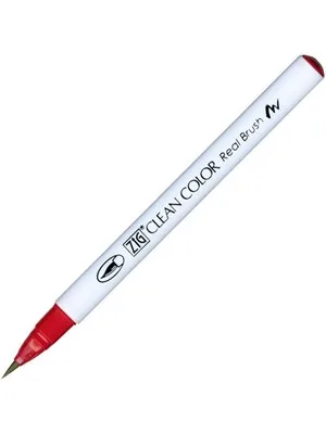 Zig 6000at Clean Color Real Brush Callıgraphy Kalemi 024 Wıne Red