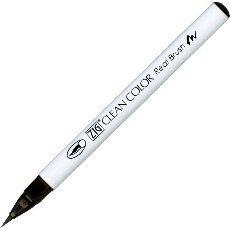 Zig 6000at Clean Color Real Brush Callıgraphy Kalemi 902 Natural Gray