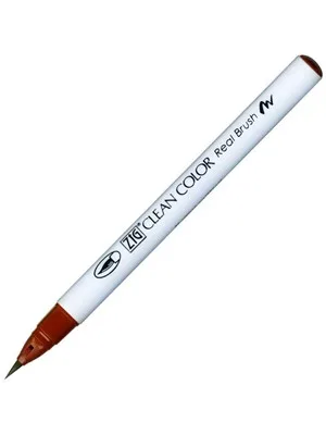Zig 6000at Clean Color Real Brush Callıgraphy Kalemi 060 Brown