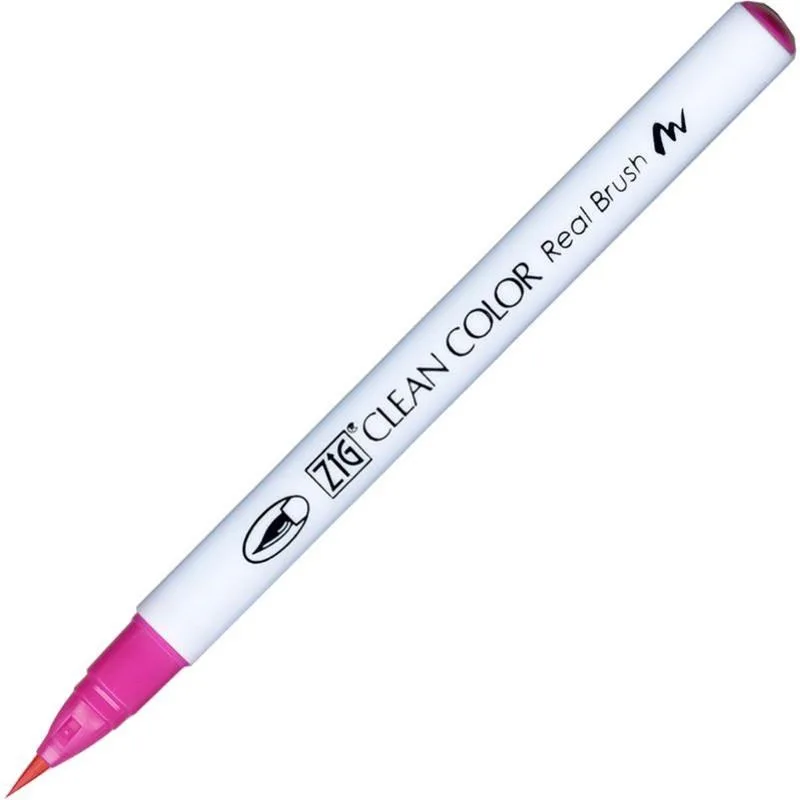 Zig 6000at Clean Color Real Brush Callıgraphy Kalemi 025 Pınk