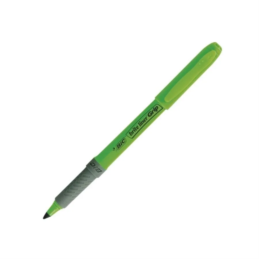 Bic Brıte Grıp Fosforlu Kalem Kesik Uç Yeşil 811932