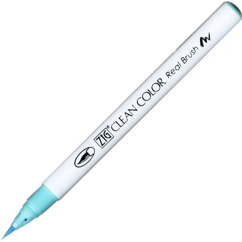 Zig 6000at Clean Color Real Brush Callıgraphy Kalemi 036 Lıght Blue