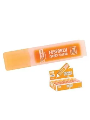 Mikro 6261 Fosforlu Kalem Turuncu