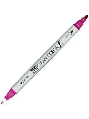 Zig Clean Color F Tcs-6000t Callıgraphy Kalemi Dark Pınk 027