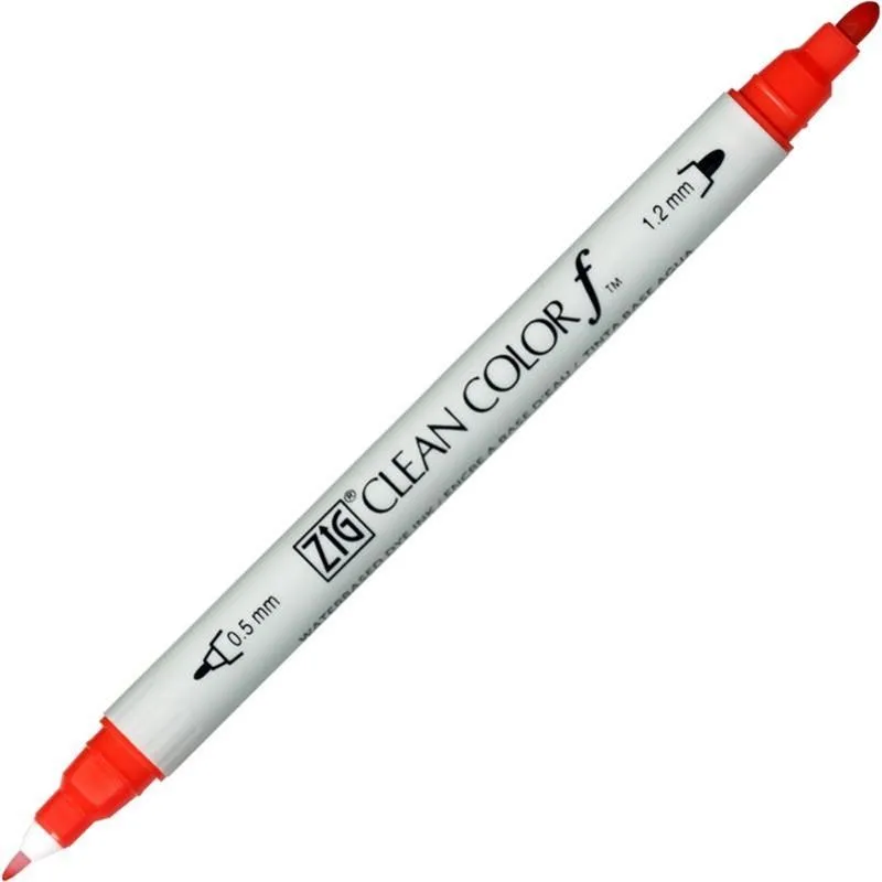 Zig Clean Color F Tcs-6000t Callıgraphy Kalemi Red 020