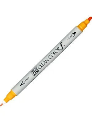 Zig Clean Color F Tcs-6000t Callıgraphy Kalemi Brıght Yellow 052