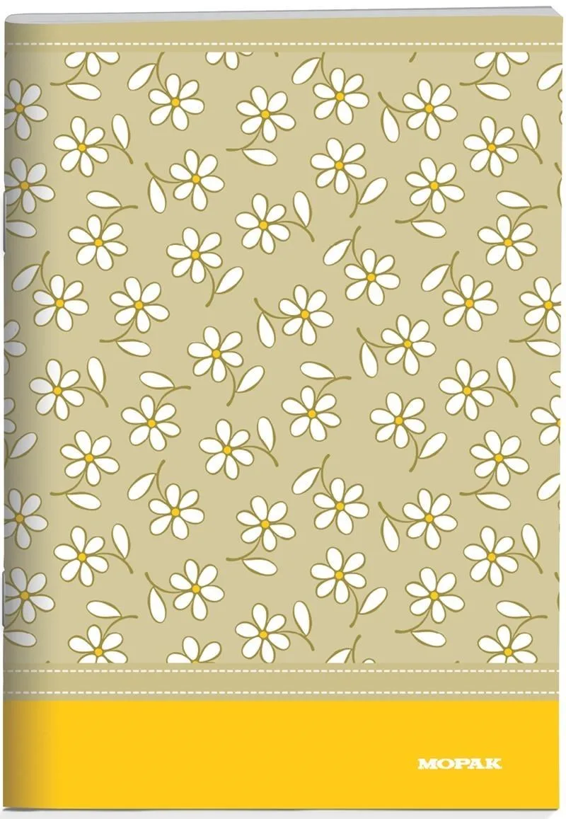 Mopak A4 Pp Desenli Dikişli Kapak Defter Kareli 100 Yp 40060020168