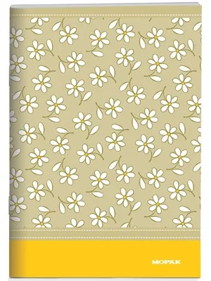 Mopak A4 Pp Desenli Dikişli Kapak Defter Kareli 100 Yp 40060020168